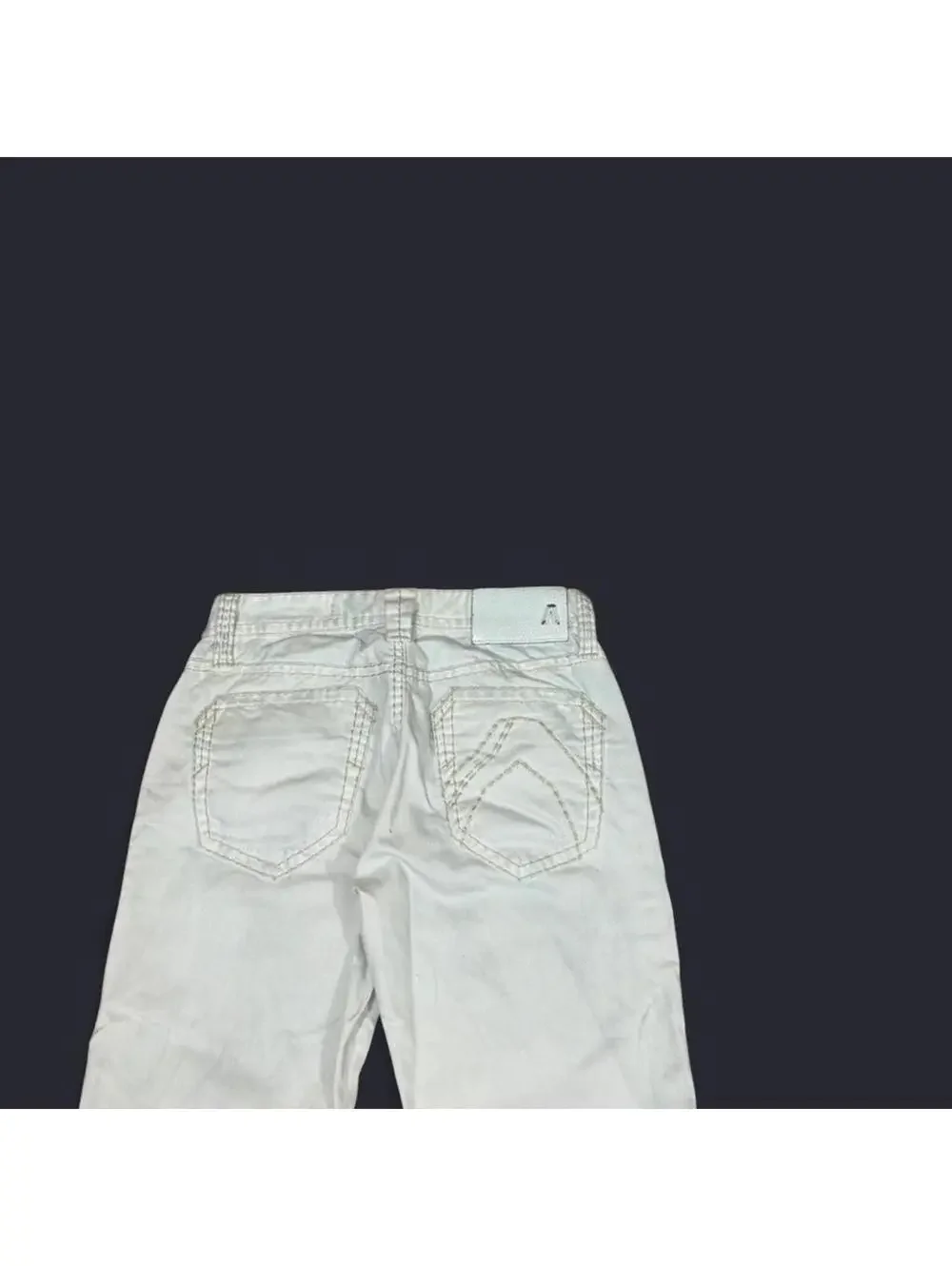 Buckaroo white denim jeans with light blue dye shade - Picture 2 of 8